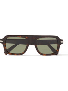 Dior Eyewear - DiorBlackSuit N2I Square-Frame Tortoiseshell Acetate Sunglasses