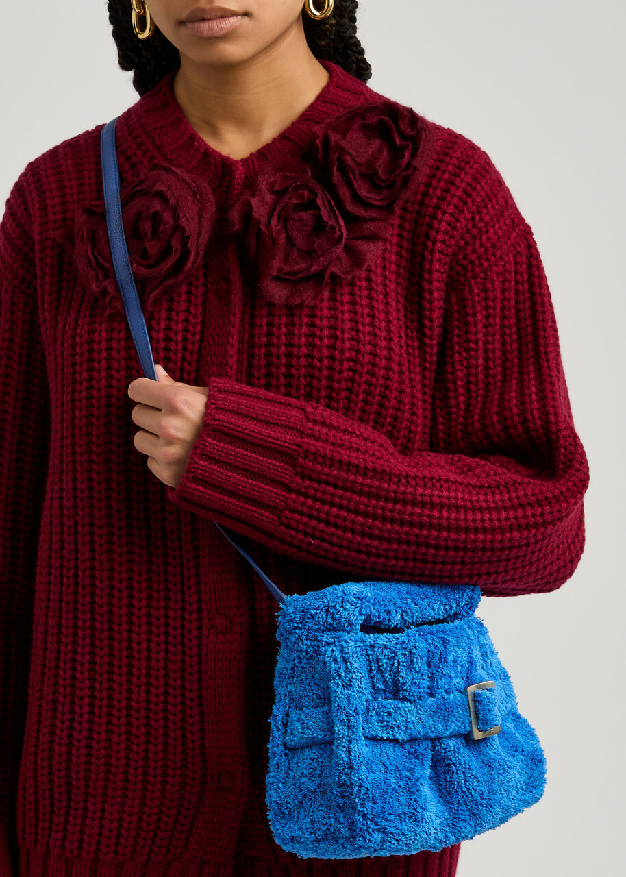 Boyy Scrunchy 2 Terry top Handle bag - Blue - One Size