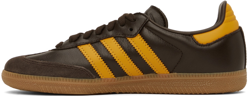 adidas Originals Brown & Orange Samba OG Sneakers adidas Originals