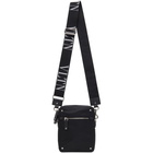 Valentino Black Valentino Garavani VLTN Strap Crossbody Bag