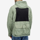 C.P. Company Men's Flatt Nylon Reversible Hooded Jacket in Agave Green