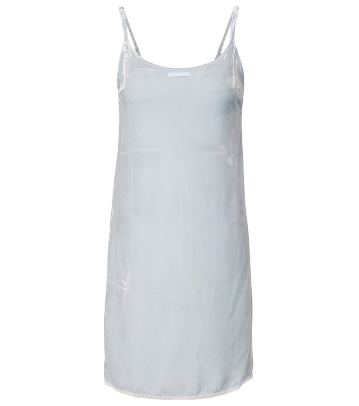 Photo: Prada Velvet slip dress