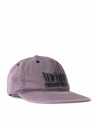 thisisneverthat - New Vision Logo-Embroidered Bleached Cotton-Twill Baseball Cap