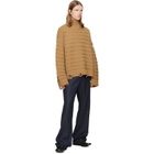 MM6 Maison Margiela Beige Wool Turtleneck