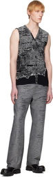 Diesel Black & Gray K-Callisto Vest