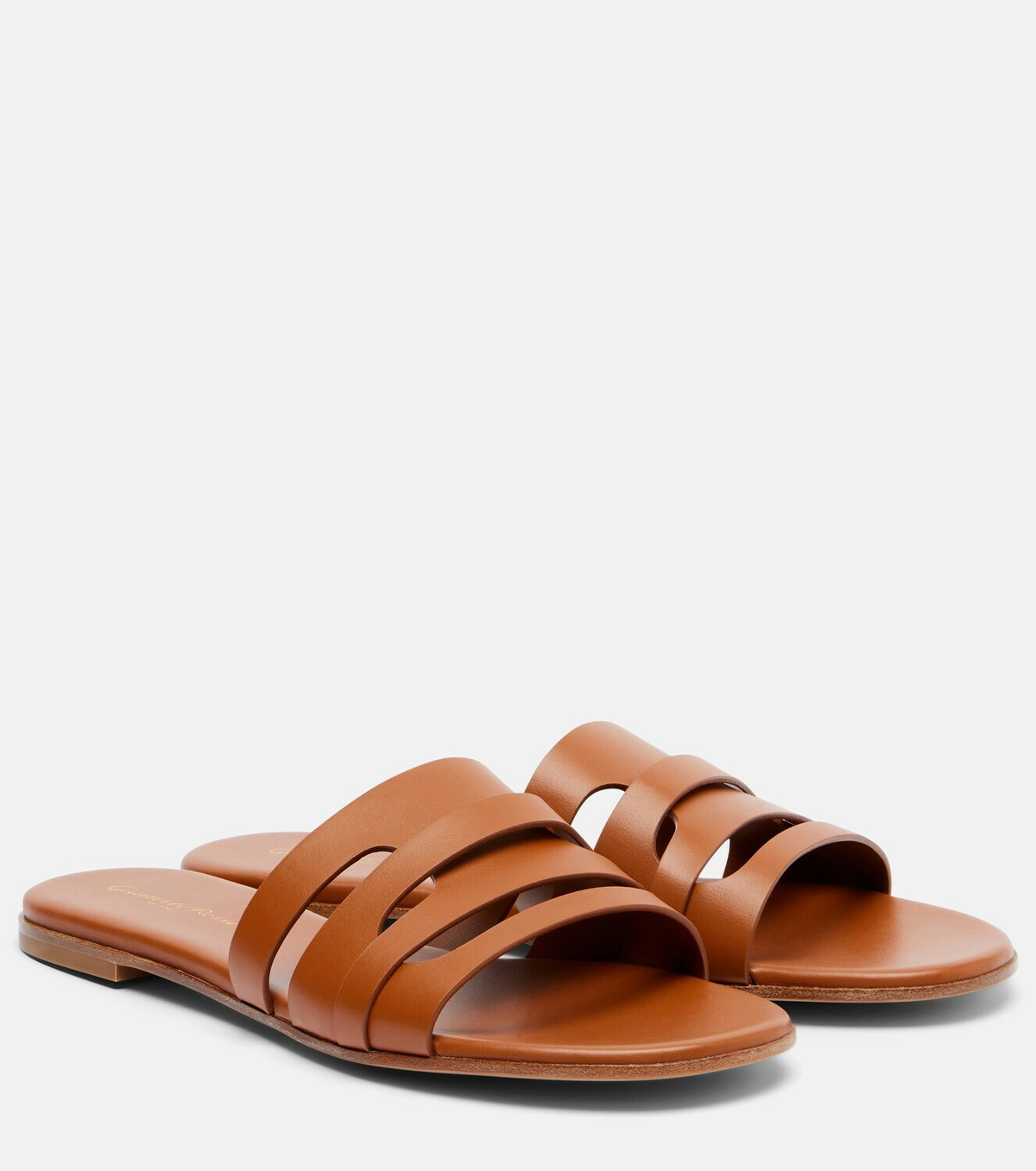 Gianvito Rossi Leather slides