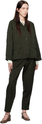 CASEY CASEY Khaki Mupo Trousers