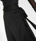 Diane von Furstenberg Krisa satin maxi skirt