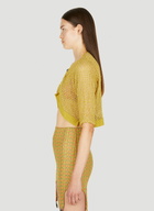 LOUISE LYNGH BJERREGAARD Open Cardigan