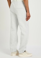 Annie Hood Logo Cotton Sweatpants Grey