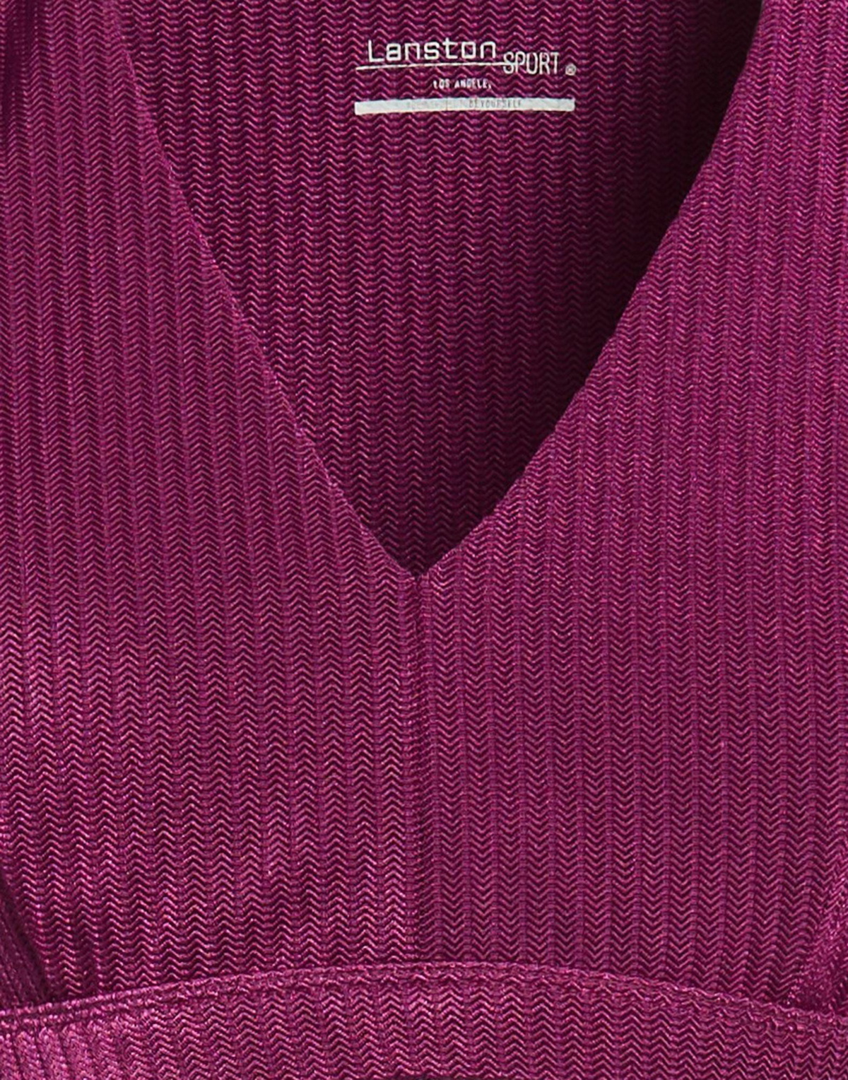 Lanston Sport Womens Top Plum