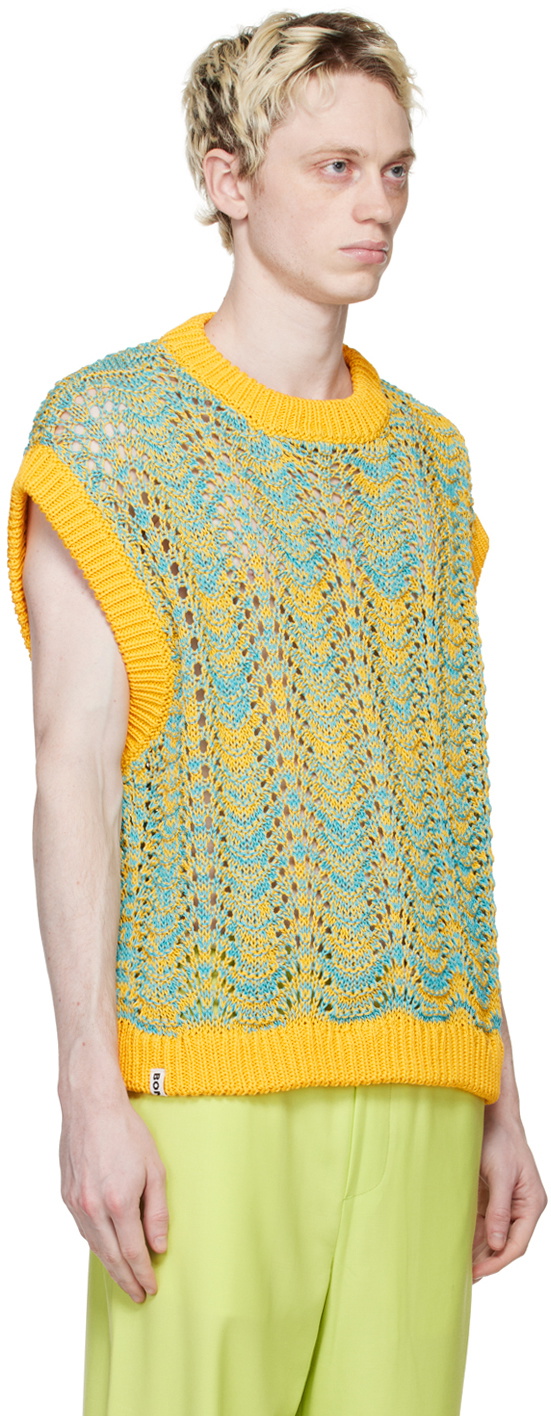 Bonsai Orange & Blue Funny Vest