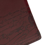 Berluti - Scritto Leather Billfold Wallet - Men - Burgundy
