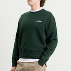 Acne Studios Men's Feomi U Venice Logo Jumper in Dark Green