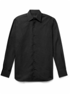 Saman Amel - Cotton-Poplin Shirt - Black