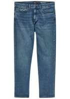 Boss Maine Tapered-leg Jeans Navy