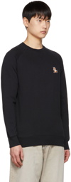 Maison Kitsuné Black Chillax Fox Sweatshirt