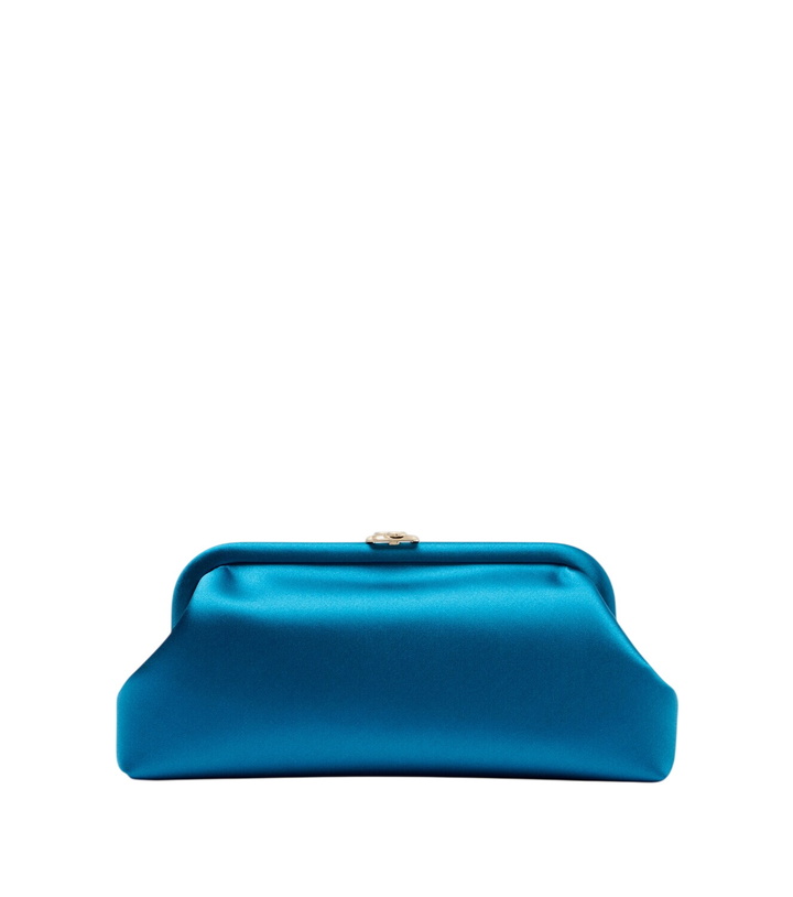 Photo: Jimmy Choo Skylar satin clutch