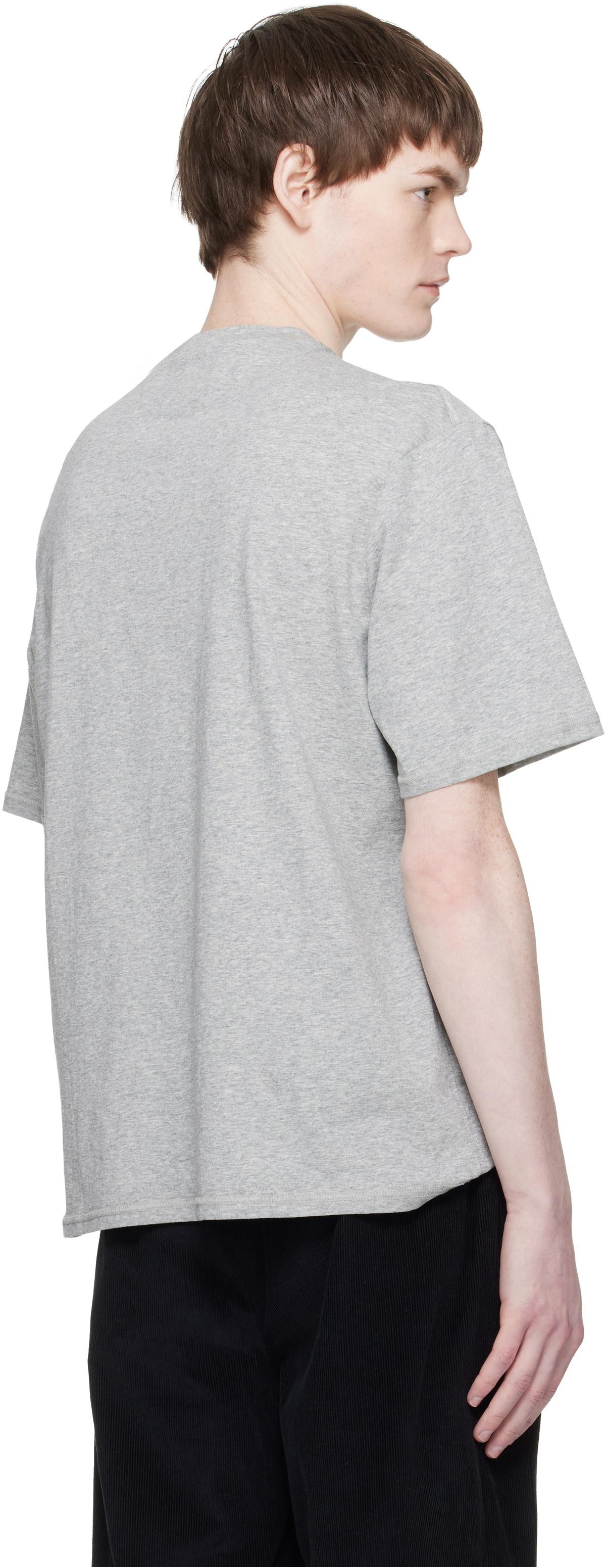 Commission Gray Reversed T-shirt