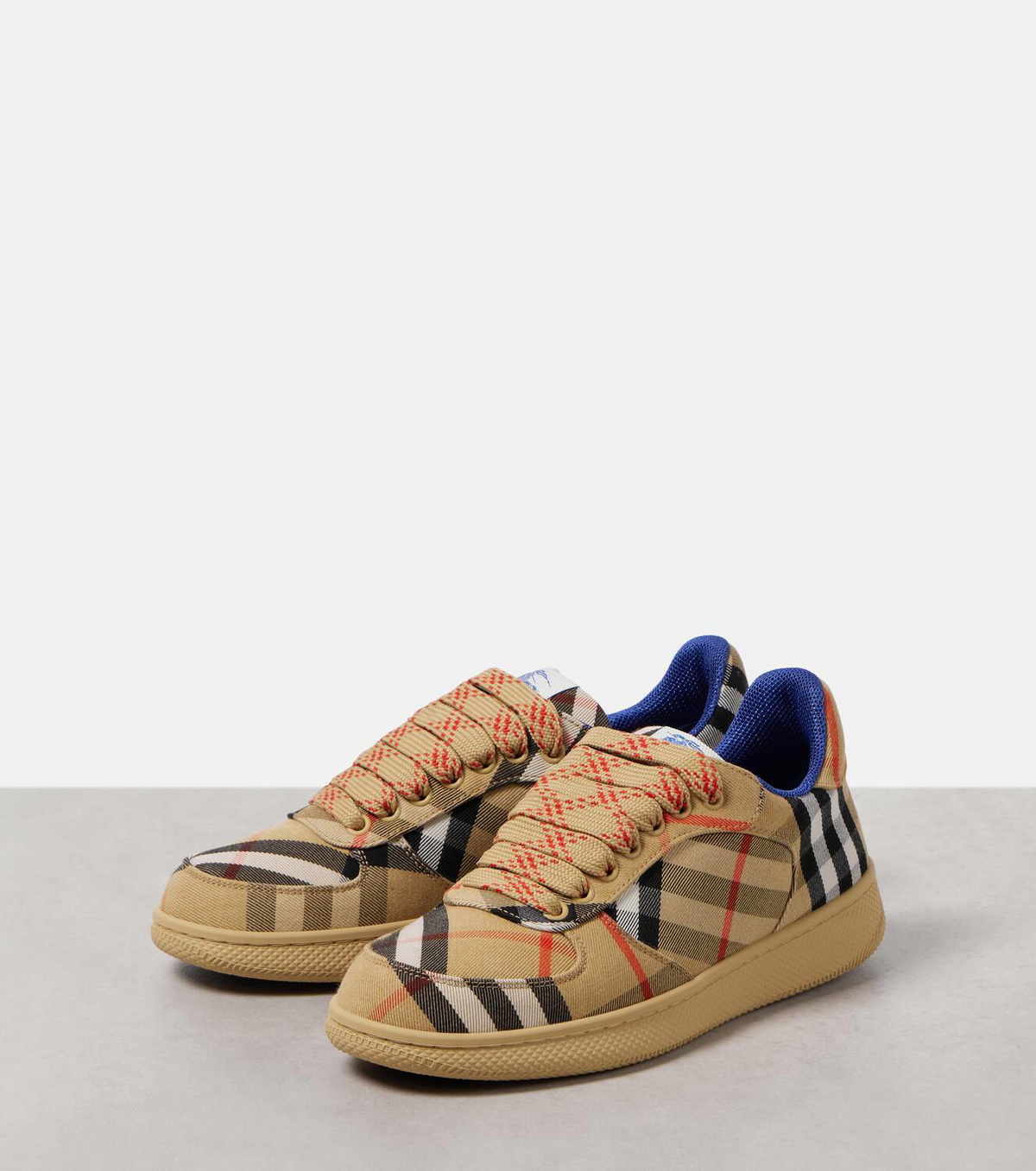 Burberry Burberry Check canvas sneakers
