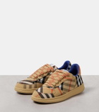 Burberry Burberry Check canvas sneakers