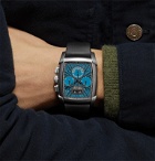 Parmigiani Fleurier - Kalpagraphe Limited Edition Chronograph 48mm Titanium and Rubber Watch - Blue
