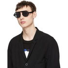 Thom Browne Black and Dark Grey TB-413 Sunglasses