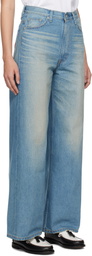 BAPE Blue Stone Washed Denim Jeans