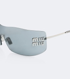 Miu Miu Aube shield sunglasses