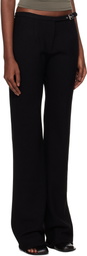 Paris Georgia Black 09 Sleek Belted Trousers