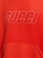 GUCCI - Logo Detail Tech Hoodie