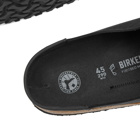 Birkenstock Naples Mule in Black Oiled Leather