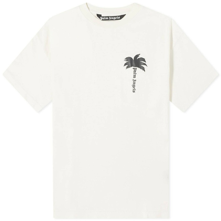 Photo: Palm Angels Men's Palm T-Shirt in Off White