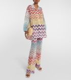 Missoni Mare Zig-zag cotton and silk shirt