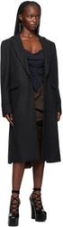 Vivienne Westwood Gray Alien Teddy Coat
