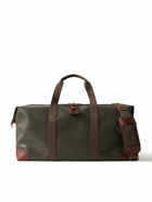 Mulberry - Heritage Clipper Large Leather-Trimmed Scotchgrain Holdall