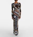 Pucci Vivara tulle maxi skirt