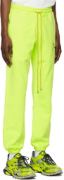 Rhude Green Terry Lounge Pants