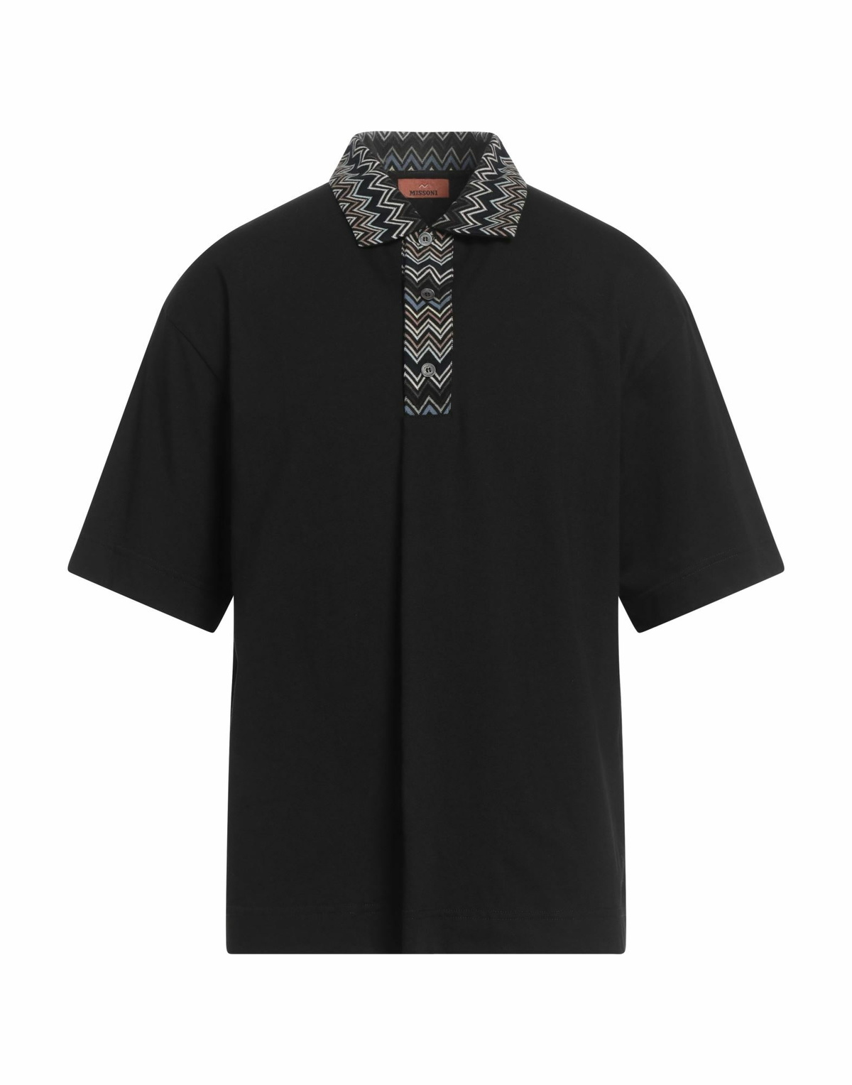 Missoni Mens Polo shirt in Black
