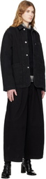 YMC Black Construction Denim Chore Jacket