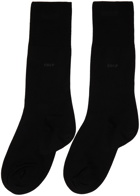 CDLP Five-Pack Black Mid-Length Socks