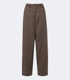 Moncler Grenoble Wool wide-leg pants