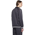 Kenzo Navy Medallions Track Jacket