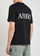 Amiri Core Logo-print Cotton T-shirt Black