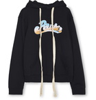 Loewe - Paula's Ibiza Logo-Print Cotton-Jersey Hoodie - Black