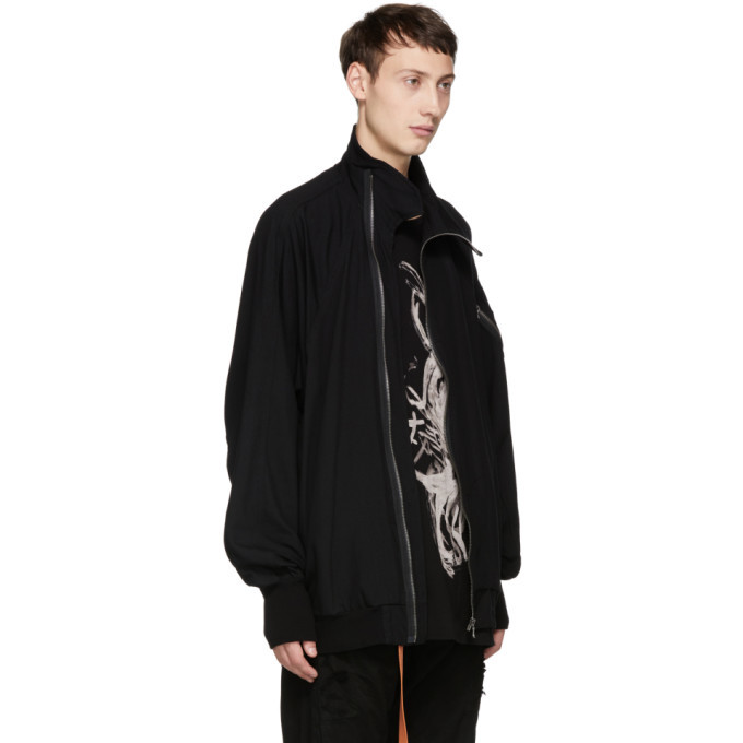 Julius Black MA-1 Bomber Jacket