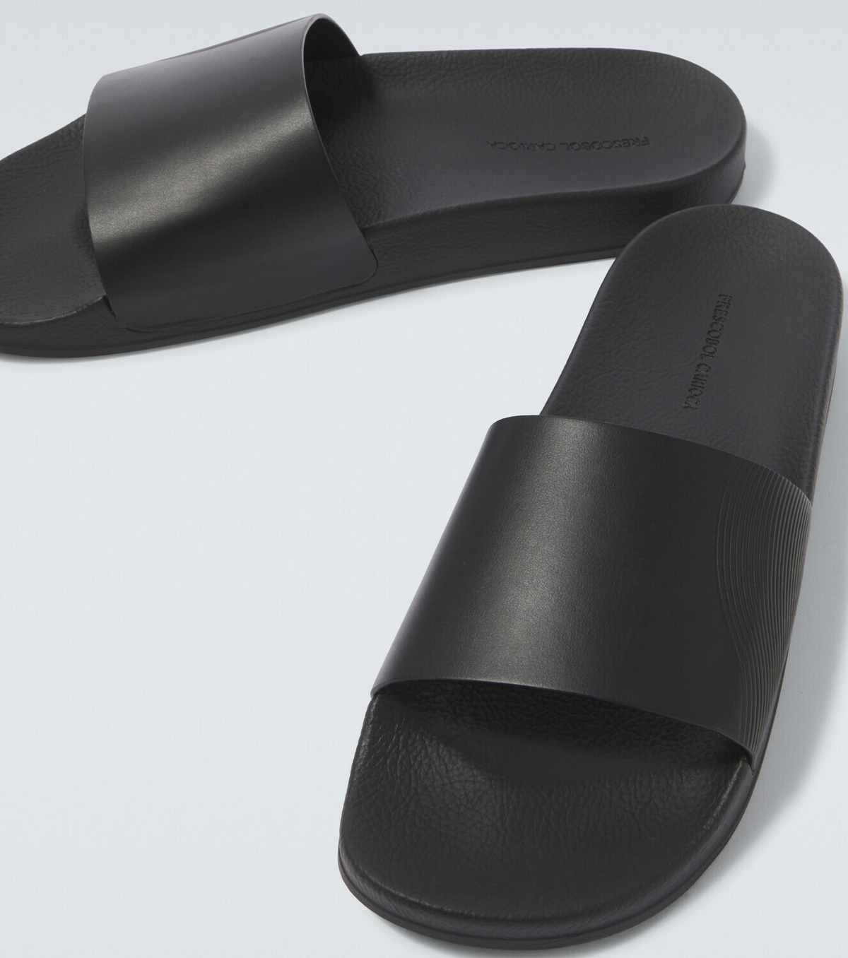 Frescobol Carioca Humberto leather slides