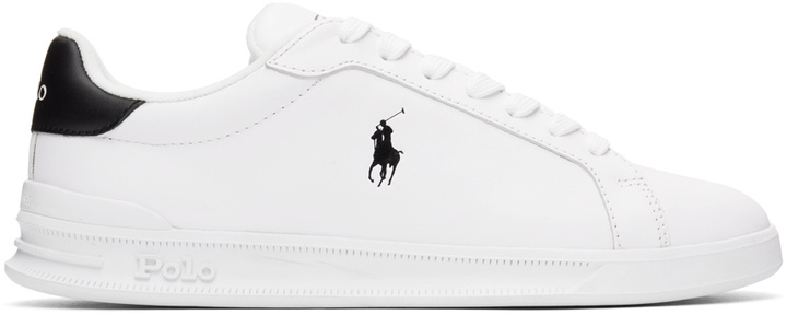 Photo: Polo Ralph Lauren White Heritage Court II Sneakers