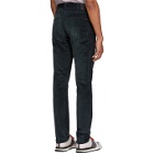 PS by Paul Smith Blue Corduroy Tapered Fit Trousers