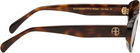 ANINE BING Brown Roma Sunglasses